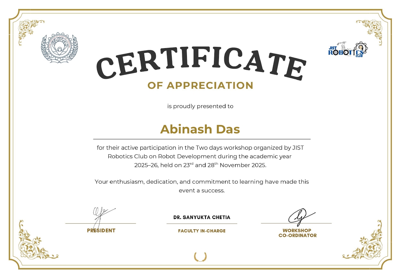 Certificate 3